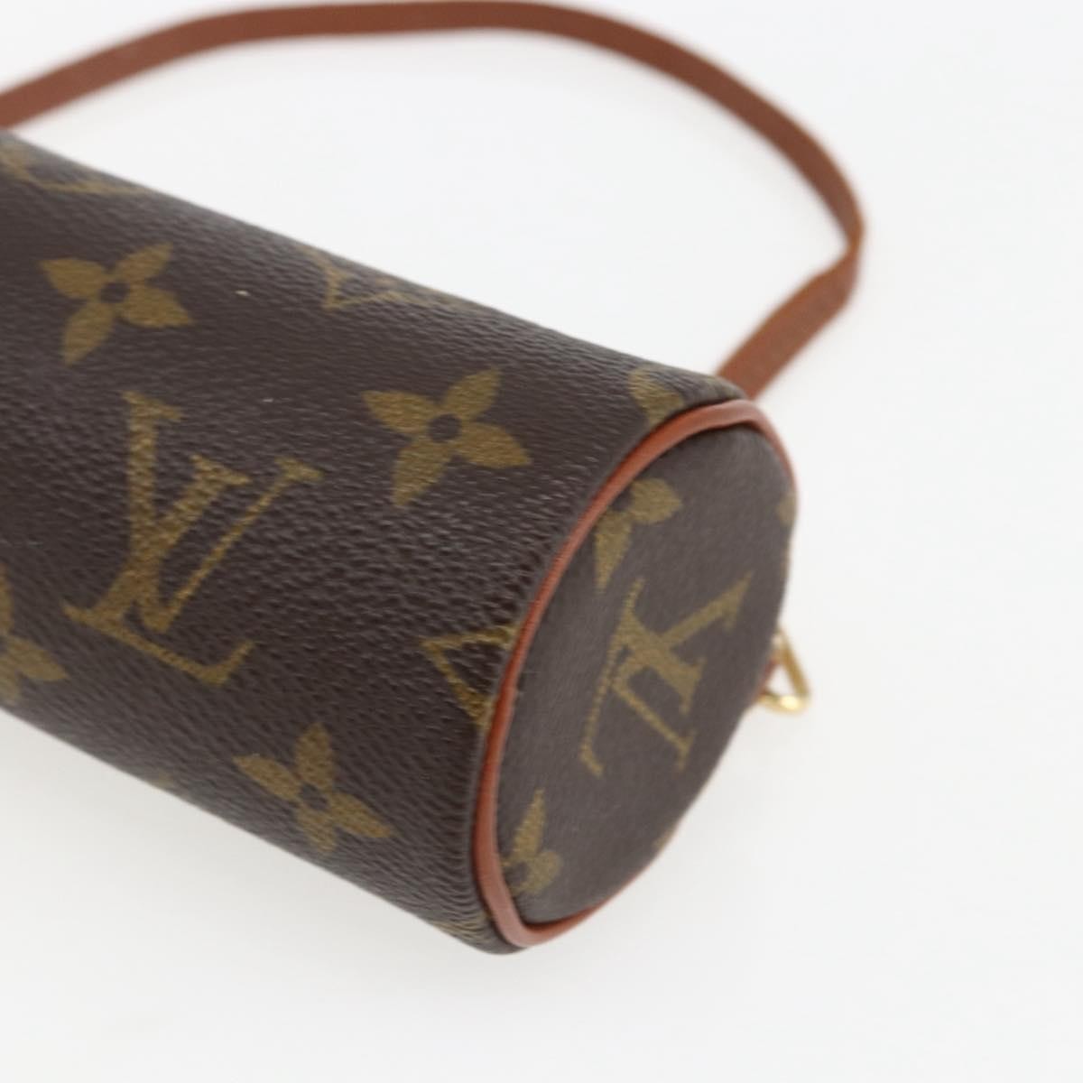 Louis Vuitton Papillon Pochette Monogram Canvas Brown Canvas Clutche & Pouche Bag