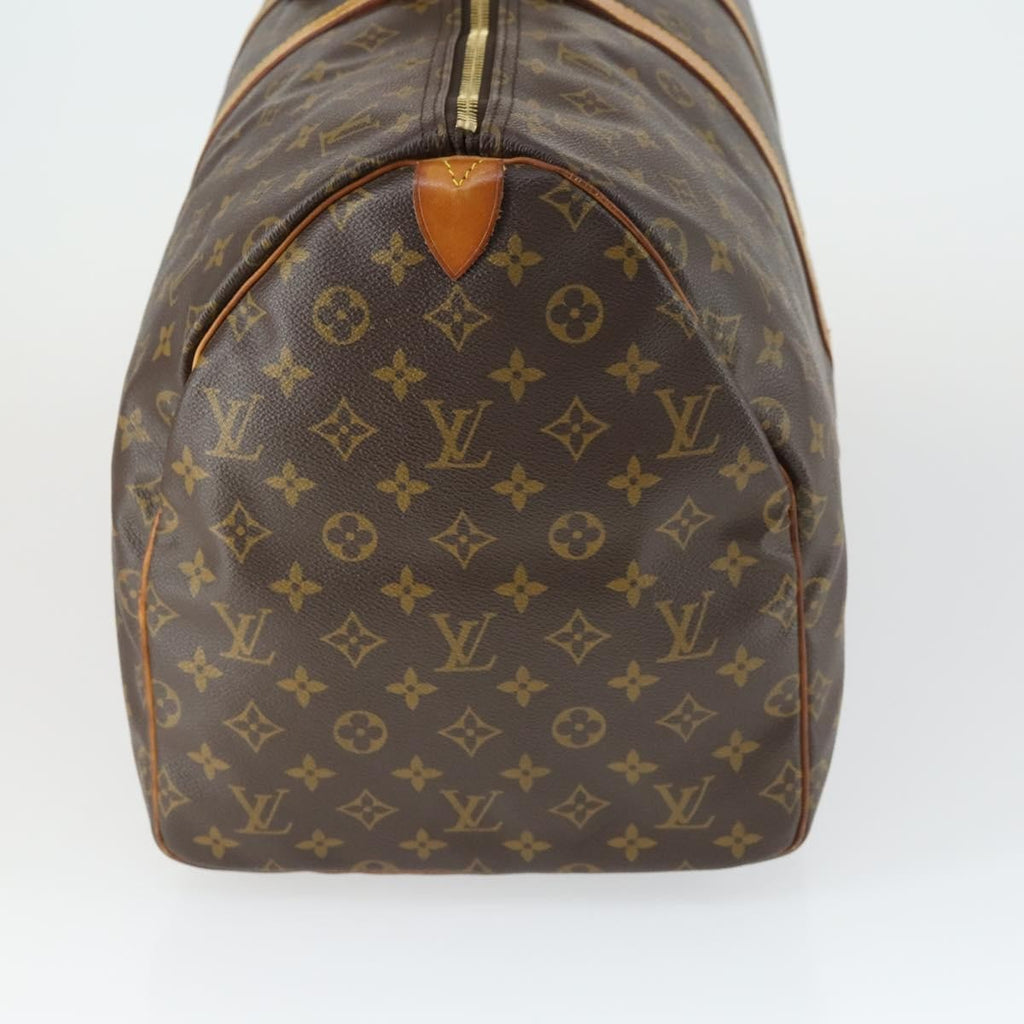 Louis Vuitton Keepall Bag Monogram Canvas Brown Canvas Travel Bag