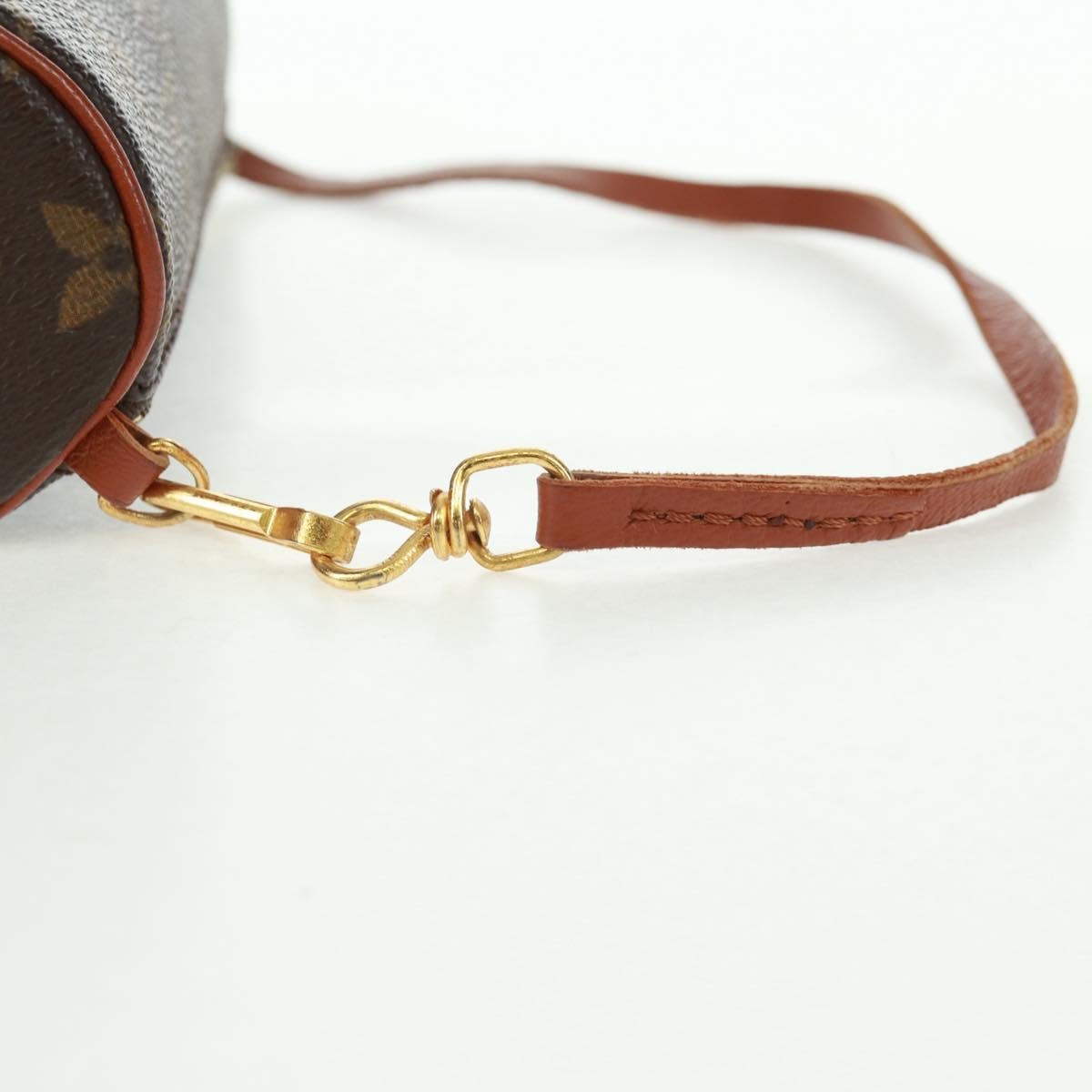 Louis Vuitton Papillon Pochette Monogram Canvas Brown Canvas Clutche & Pouche Bag