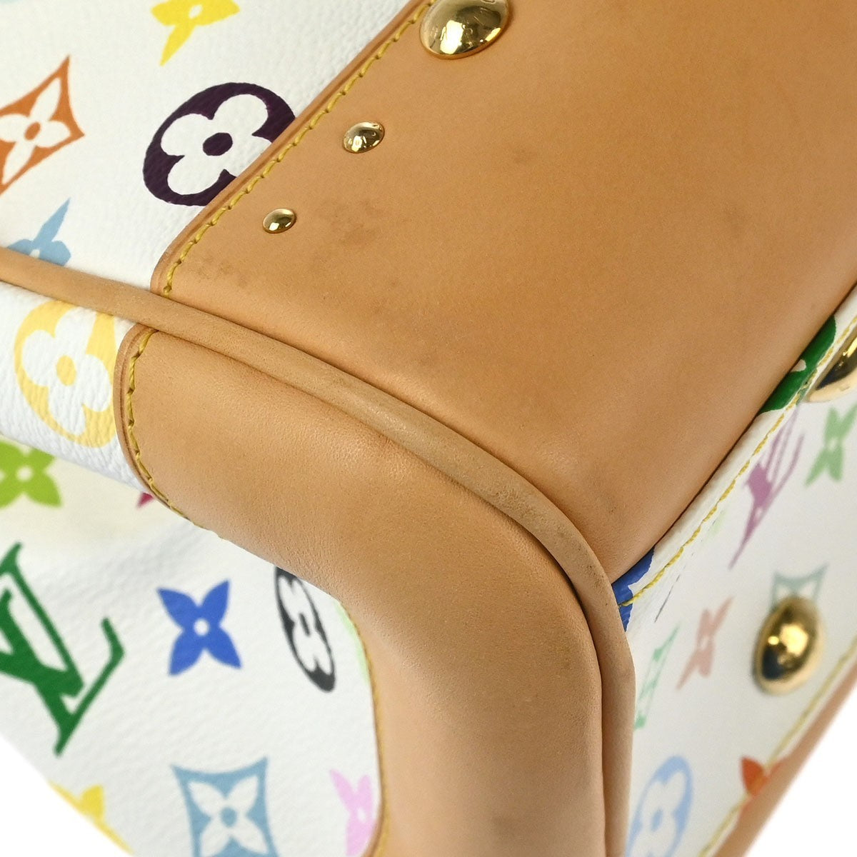 Louis Vuitton Beverly Handbag Monogram Multicolor Multicolour Canvas Handbag