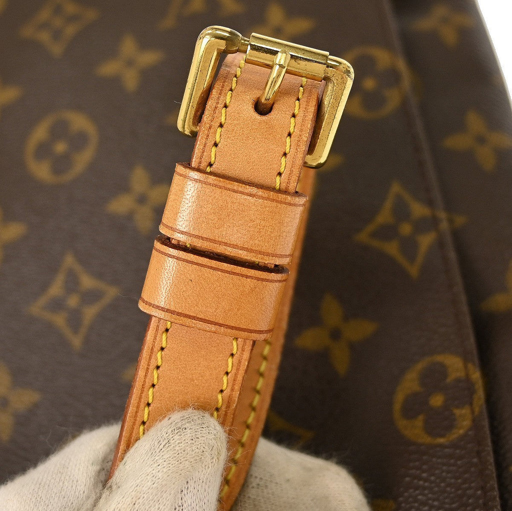 Louis Vuitton Musette Salsa Handbag Monogram Canvas Brown Canvas Shoulder Bag
