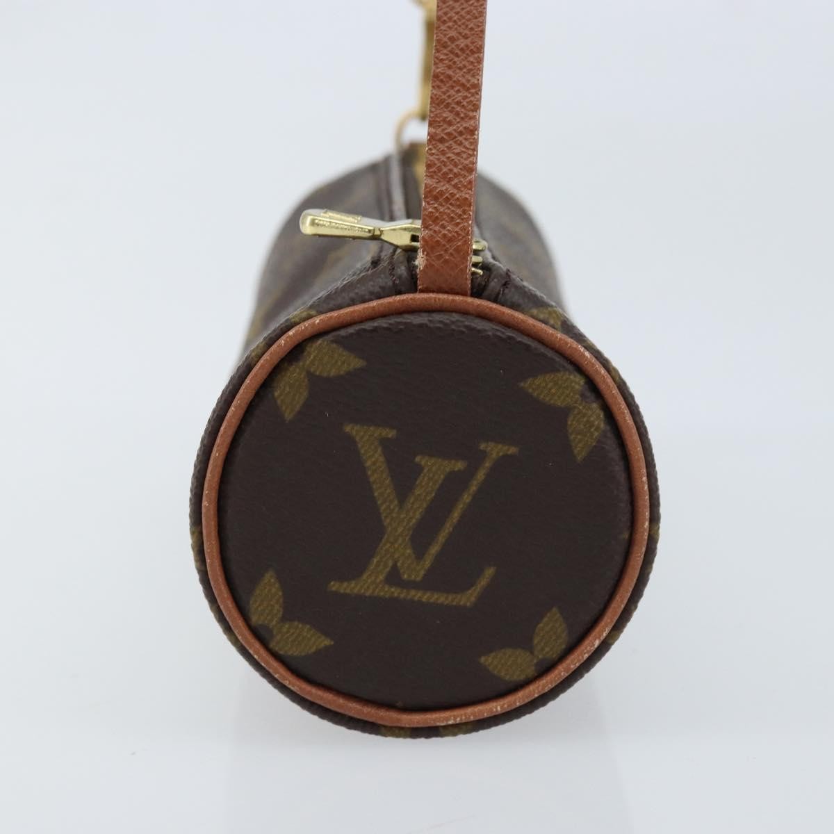Louis Vuitton Papillon Pochette Monogram Canvas Brown Canvas Clutche & Pouche Bag