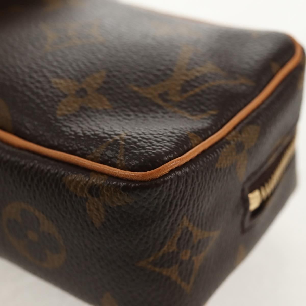 Louis Vuitton Wapity Trousse Pouch Monogram Canvas Brown Canvas Clutche & Pouche Bag