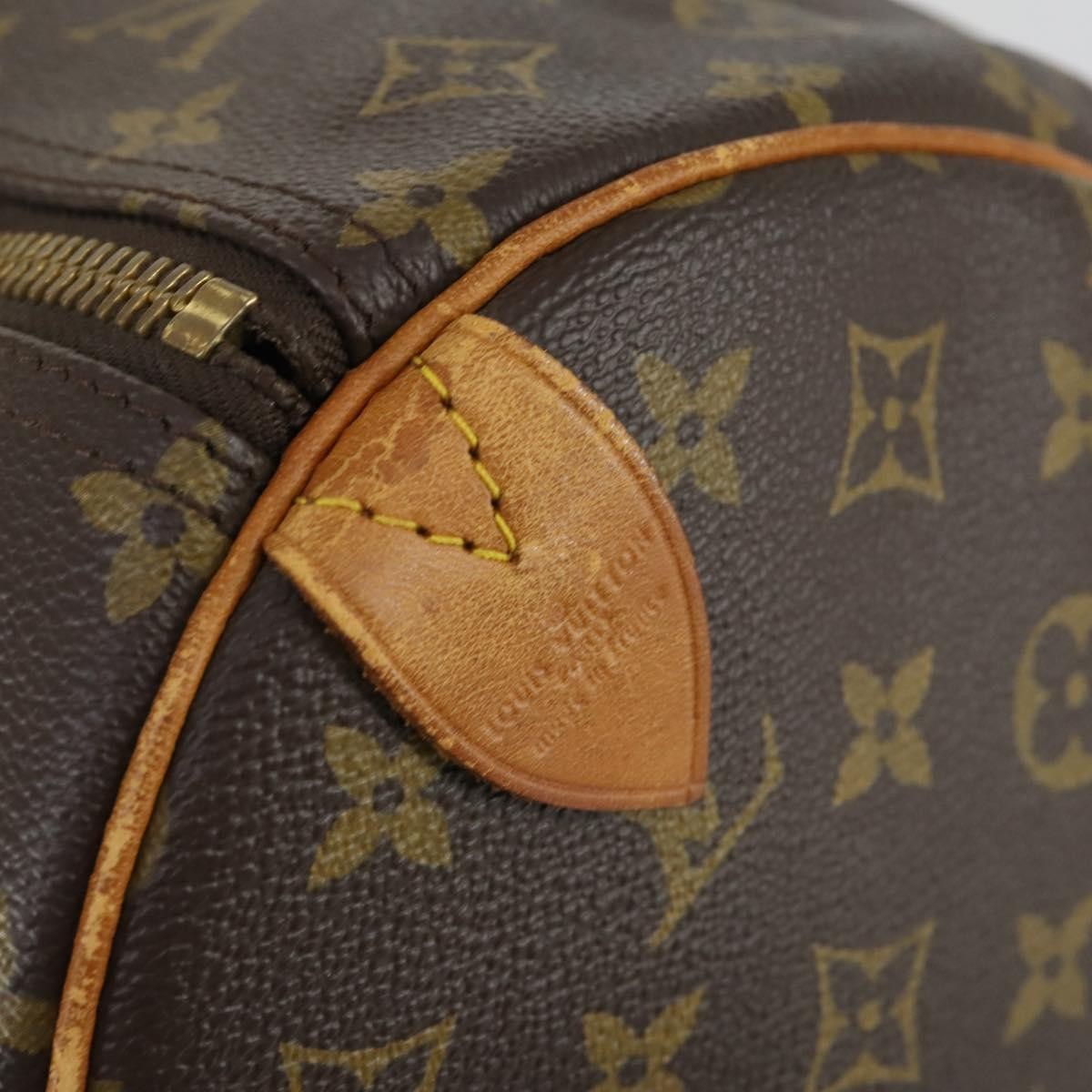 Louis Vuitton Keepall Bag Monogram Canvas Brown Canvas Travel Bag