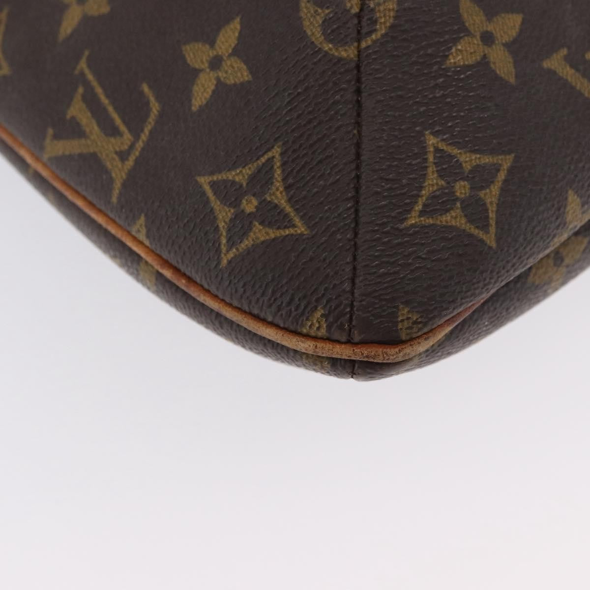Louis Vuitton Musette Salsa Handbag Monogram Canvas Brown Canvas Shoulder Bag