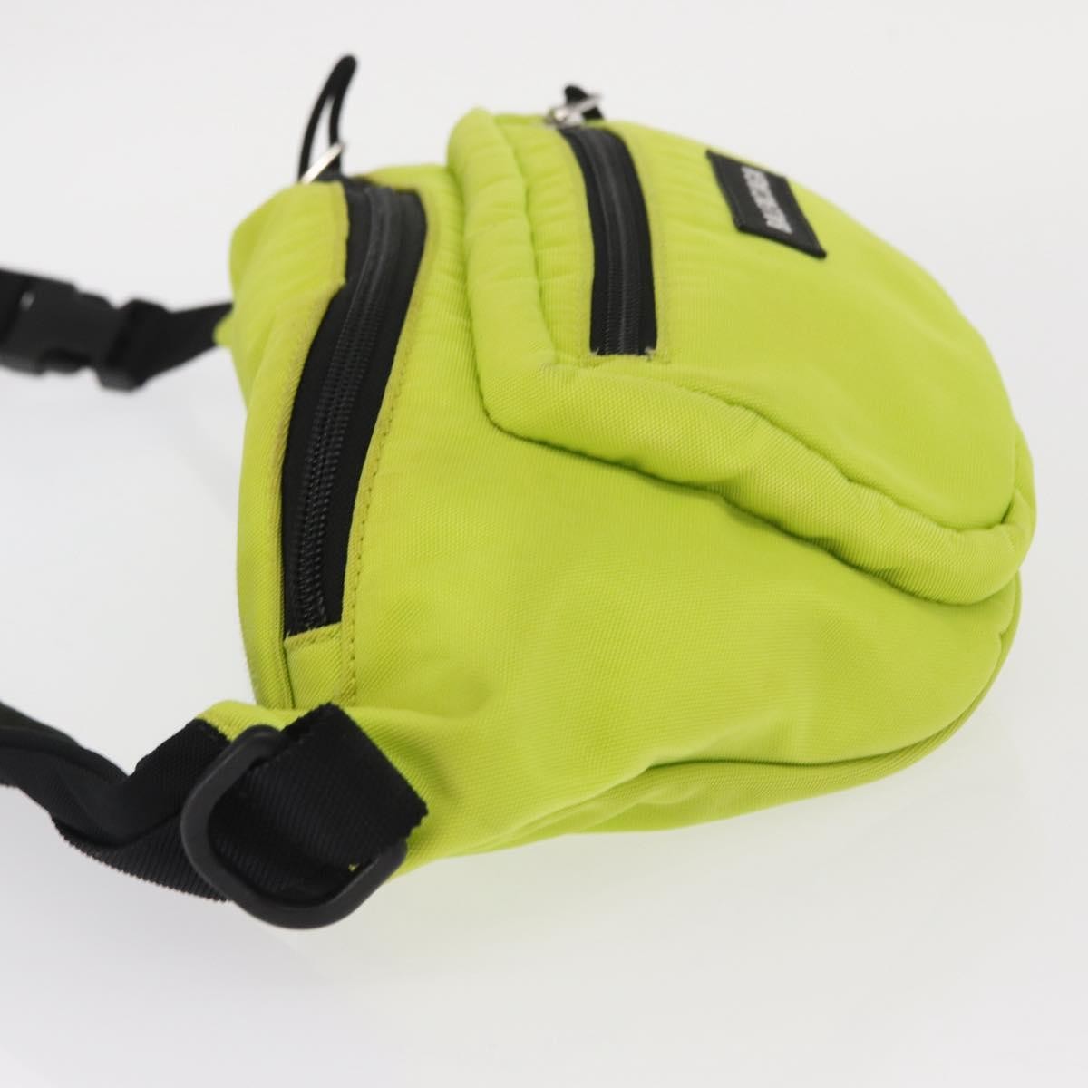 Balenciaga Explorer Belt Bag Nylon Yellow Nylon Shoulder Bag