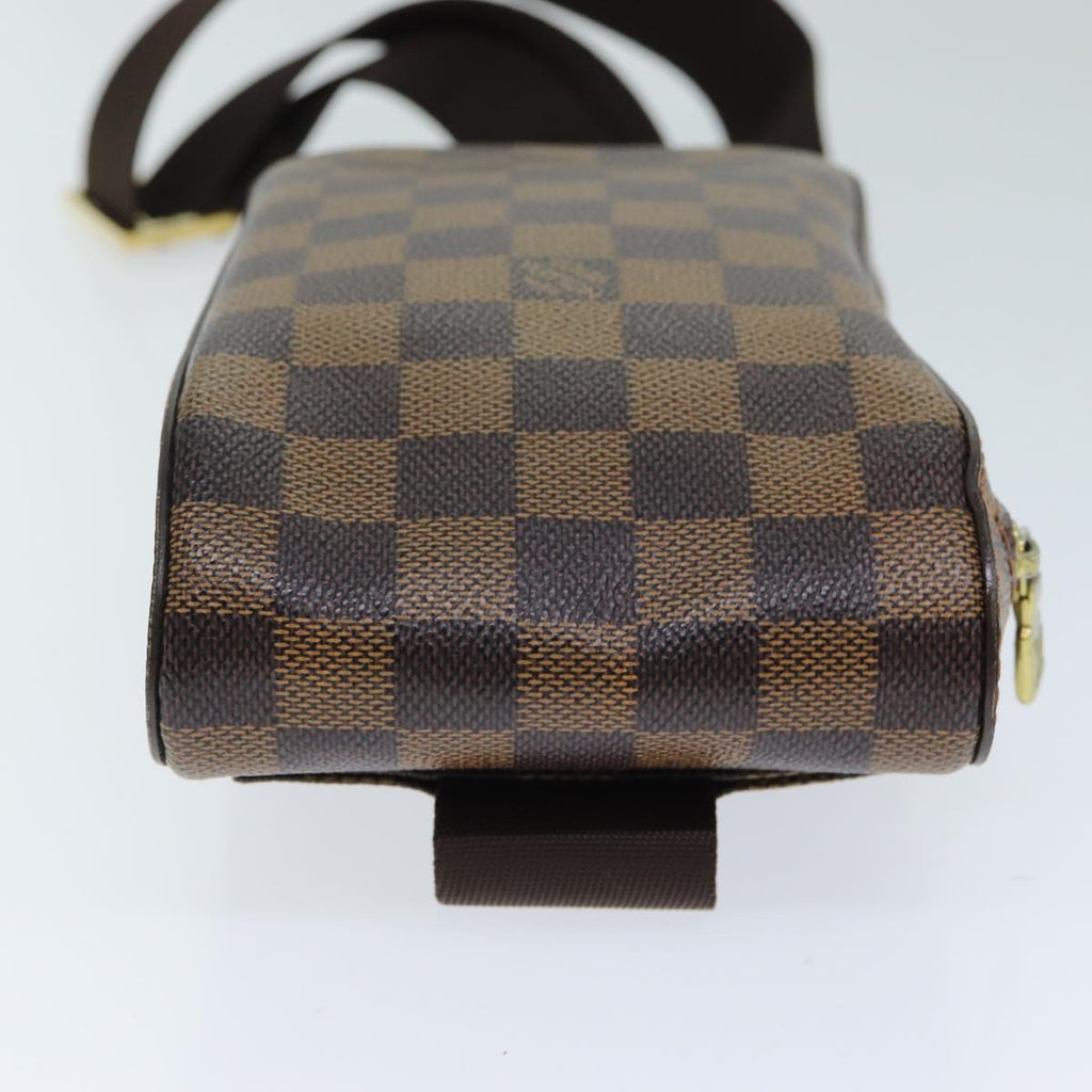 Louis Vuitton Geronimos Waist Bag Damier Brown Canvas Shoulder Bag