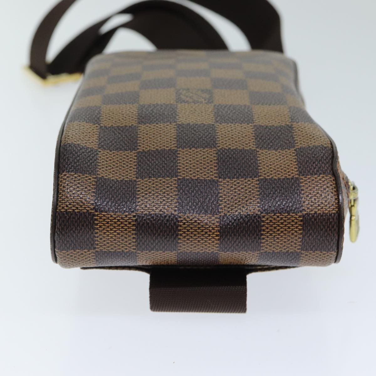 Louis Vuitton Geronimos Waist Bag Damier Brown Canvas Shoulder Bag