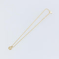 Christian Dior Cd Pendant Necklace Metal Gold Metal Jewelry (Pre-Owned)