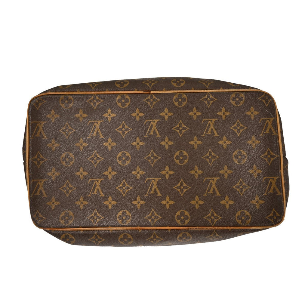 Louis Vuitton Palermo Handbag Monogram Canvas Brown Canvas Tote Bag