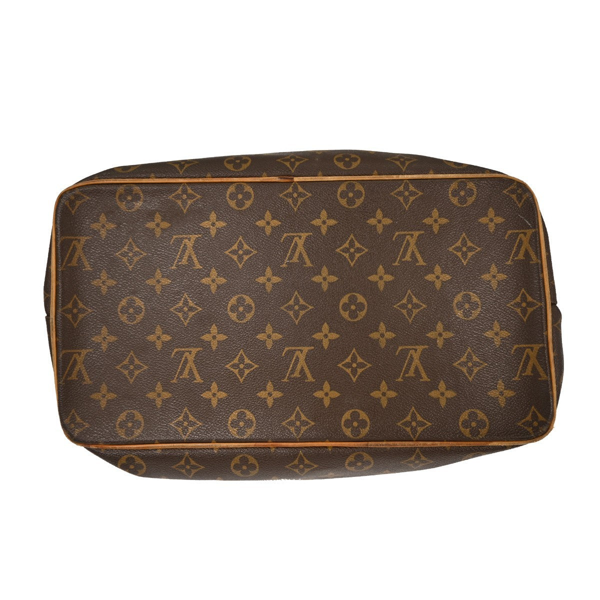 Louis Vuitton Palermo Handbag Monogram Canvas Brown Canvas Tote Bag