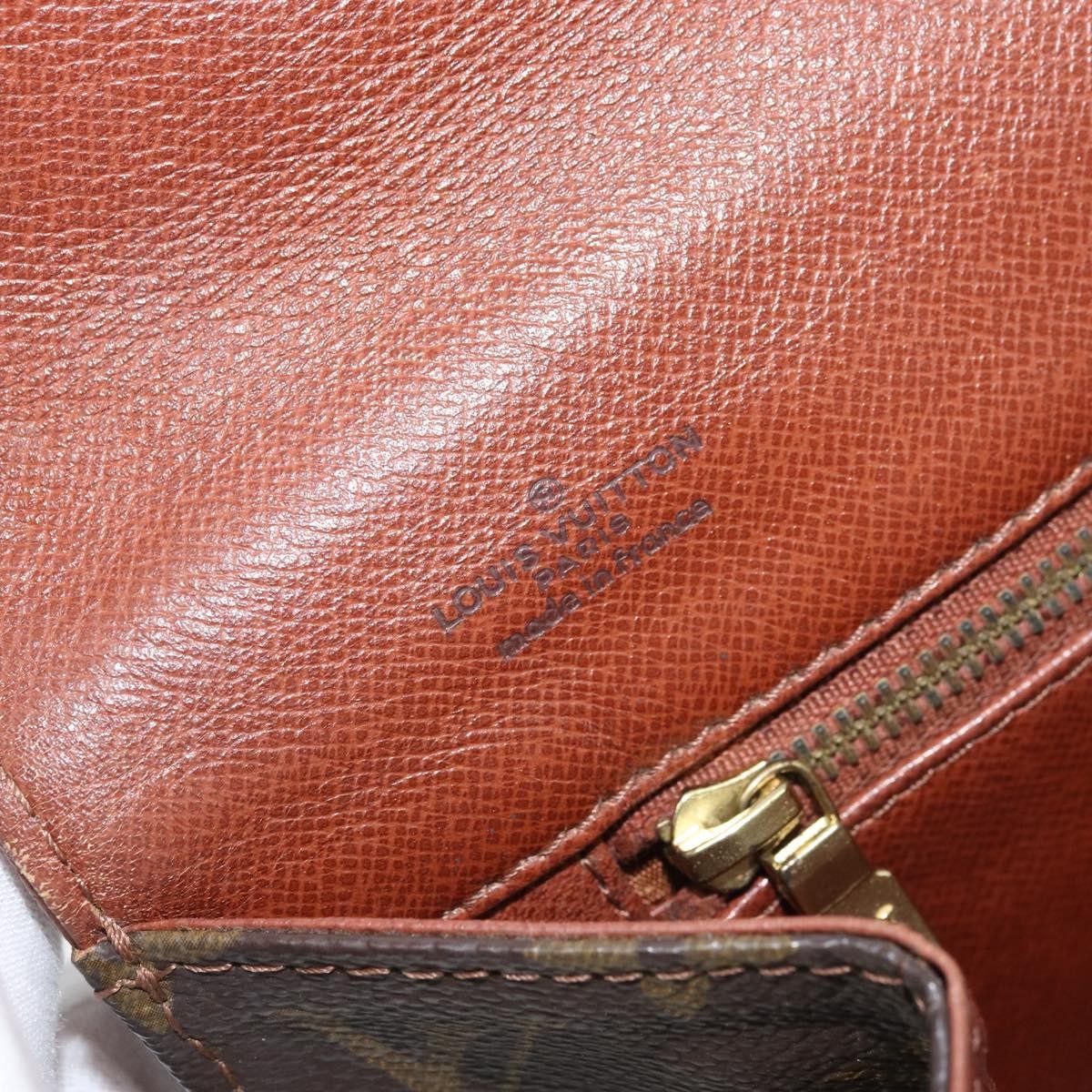 Louis Vuitton Dame Pochette Monogram Canvas Brown Canvas Clutche & Pouche Bag