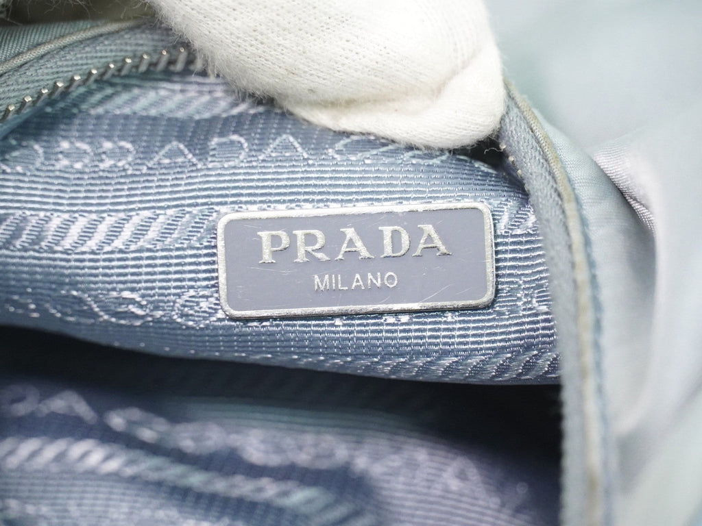 Prada Re-Edition 2005 Shoulder Bag Tessuto Blue Nylon Shoulder Bag Bag