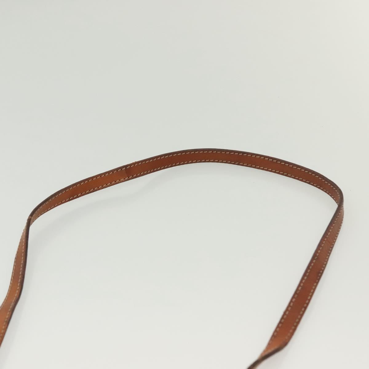 Celine Vintage Macadam Shoulder Bag Canvas And Leather Beige Canvas Bag