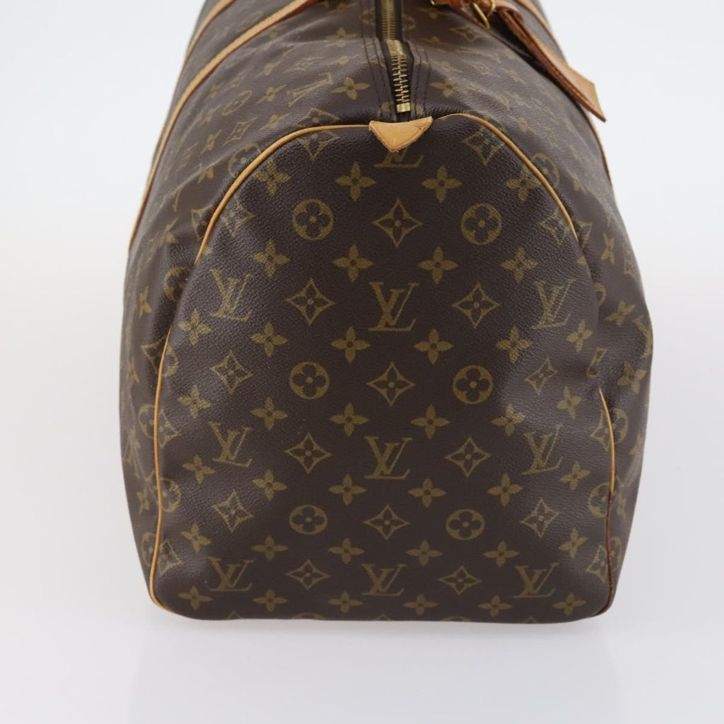 Louis Vuitton Keepall Bag Monogram Canvas Brown Canvas Travel Bag
