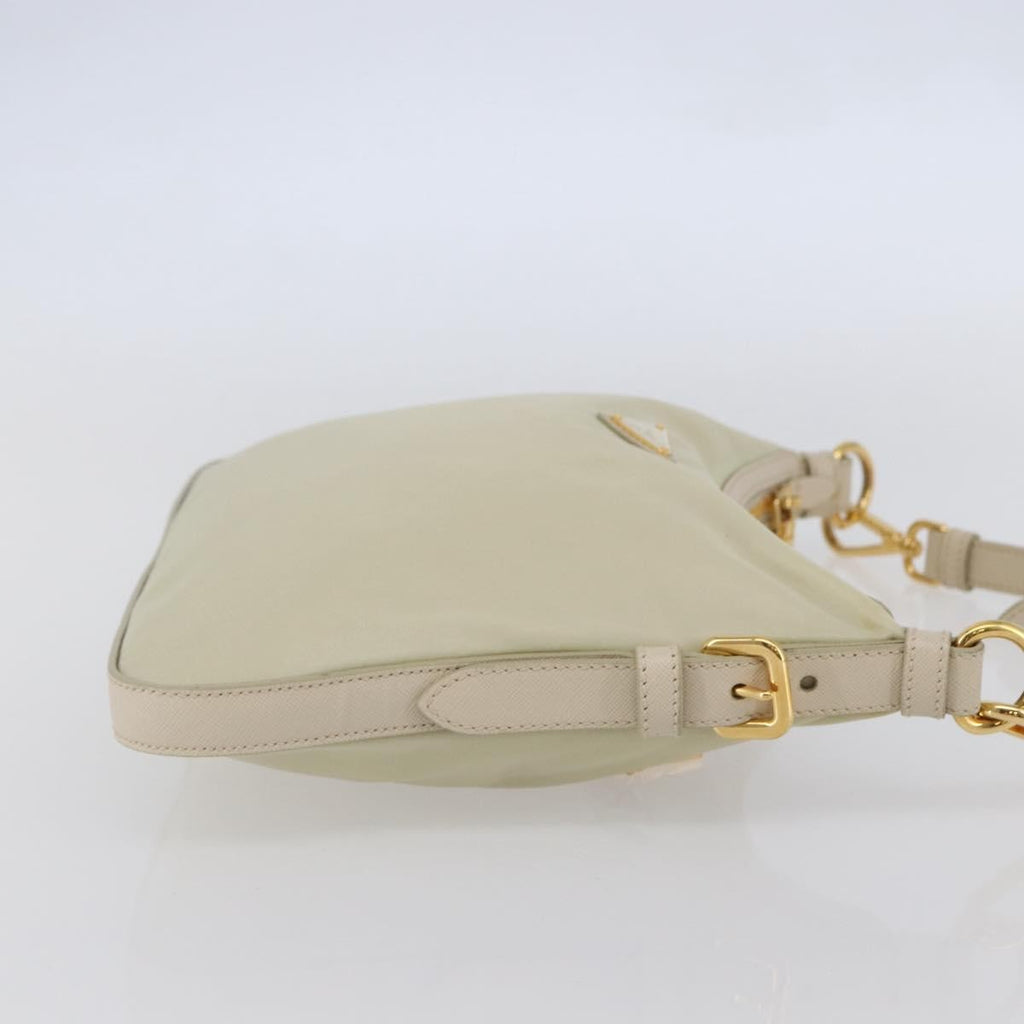 Prada Re-Edition 2005 Shoulder Bag Tessuto Beige Nylon Shoulder Bag Bag