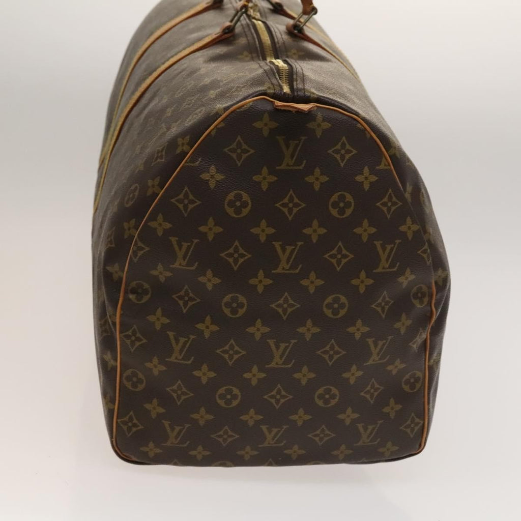 Louis Vuitton Keepall Bag Monogram Canvas Brown Canvas Travel Bag