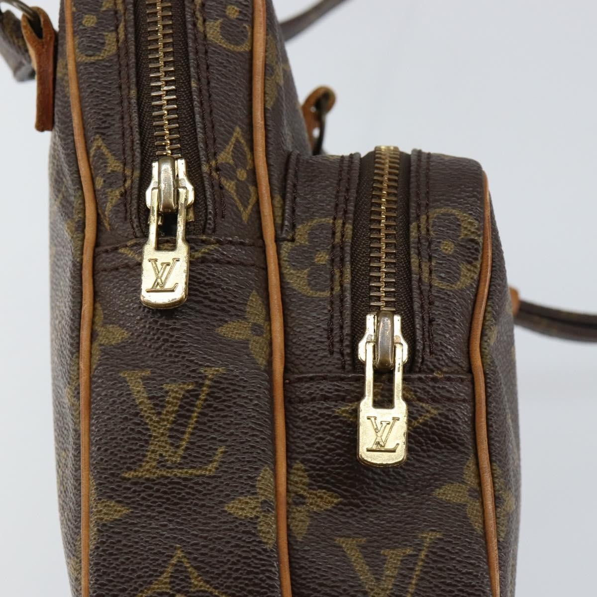 Louis Vuitton Amazone Bag Monogram Canvas Brown Canvas Shoulder Bag