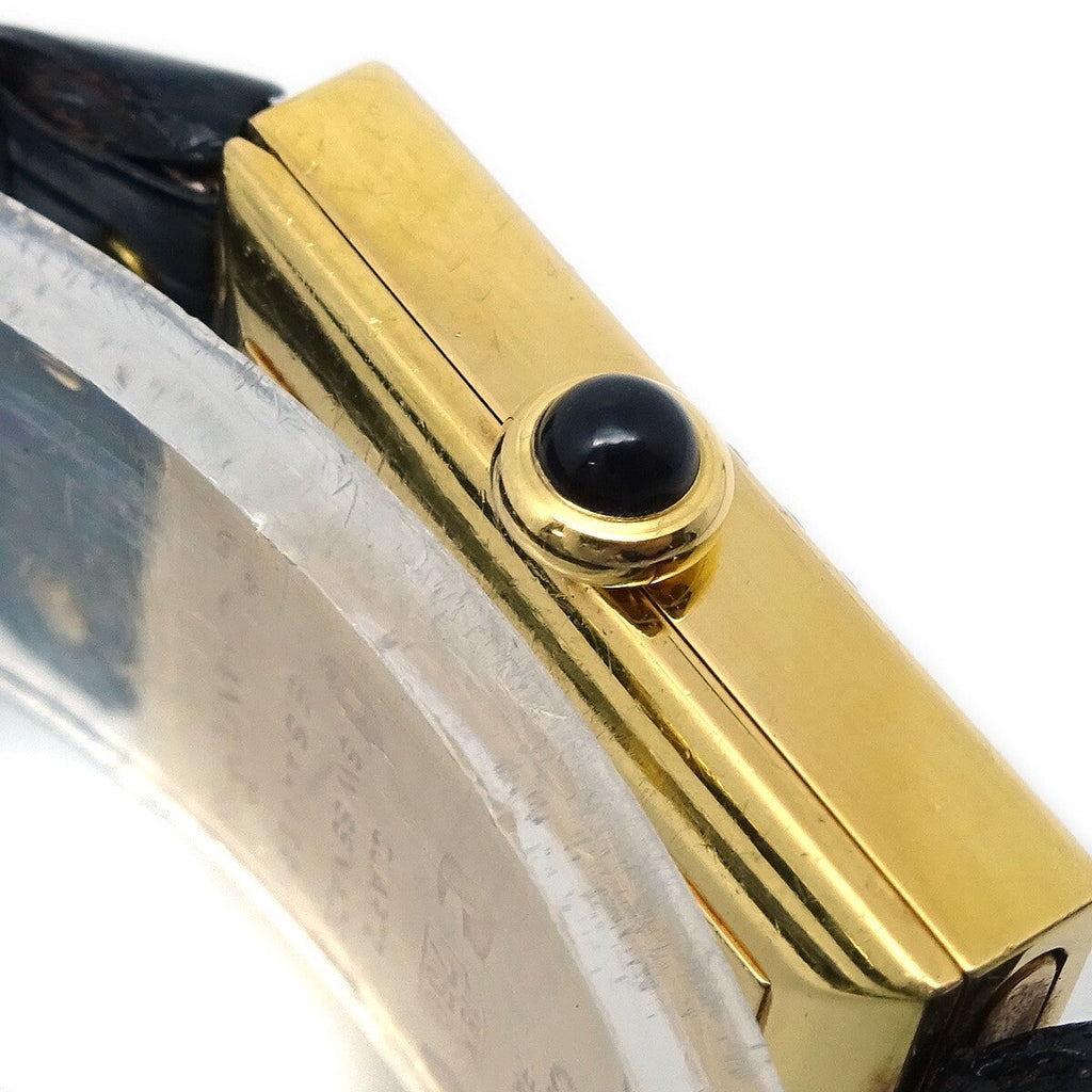 Chanel Mademoiselle Quartz Watch Yellow Gold With Diamond Bezel Watch