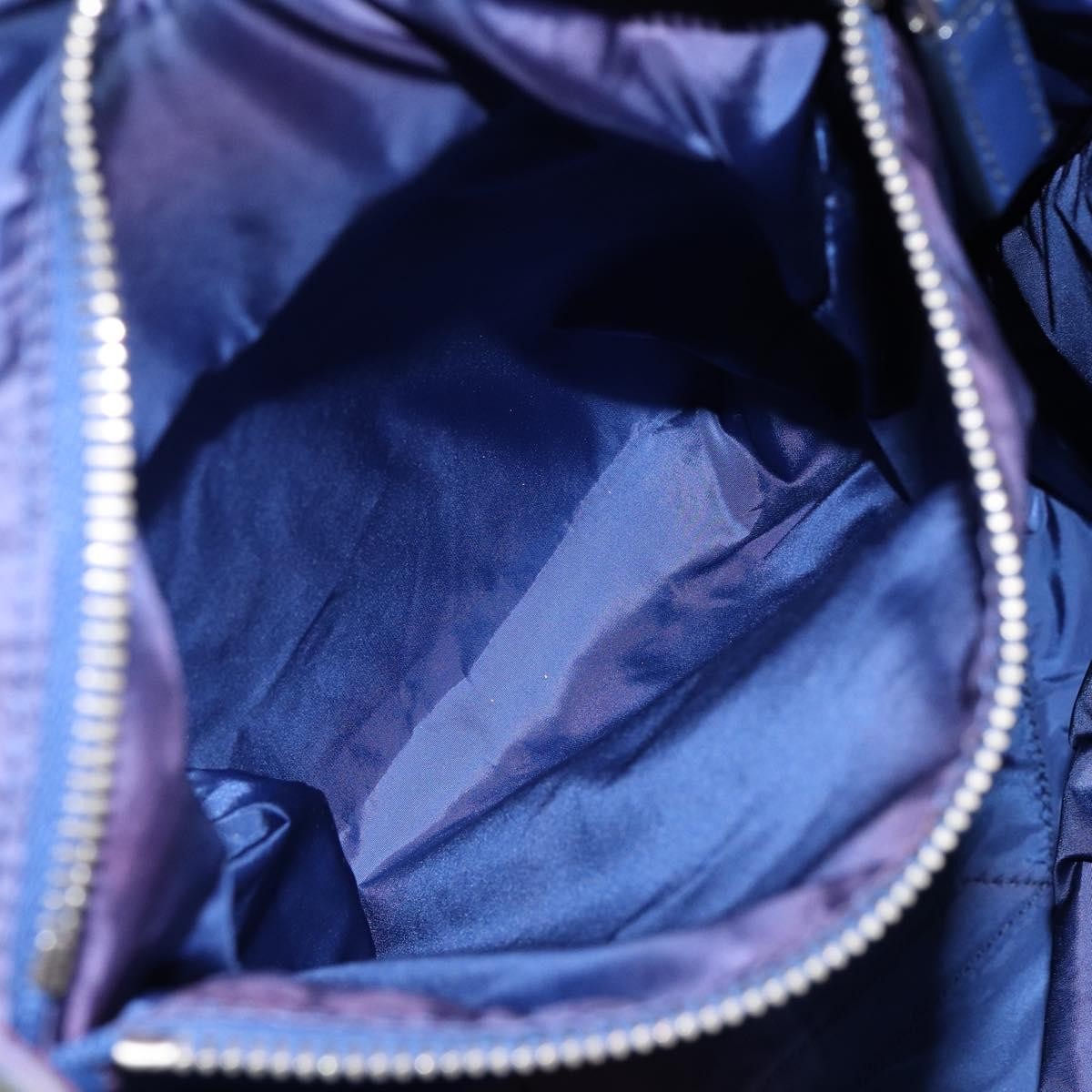 Prada Floreal Tote Printed Tessuto Blue Nylon Tote Bag Bag