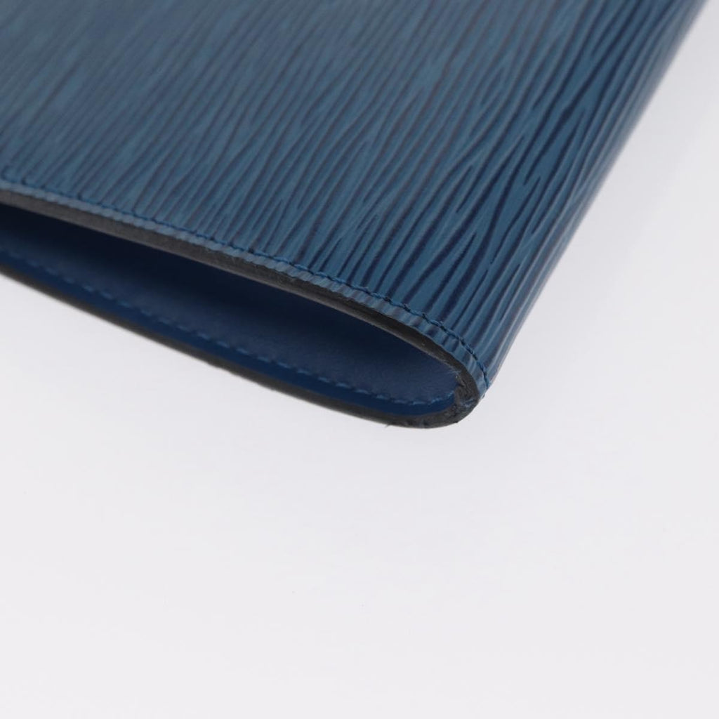 Louis Vuitton Pochette Accessoires Epi Leather Blue Leather Clutche & Pouche Bag
