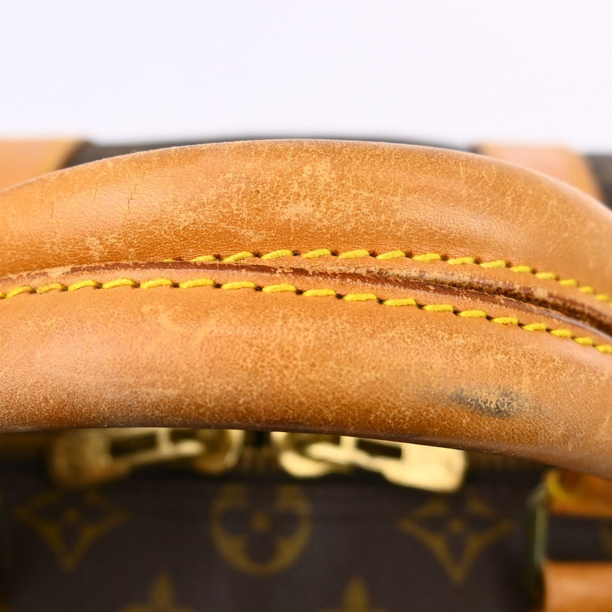 Louis Vuitton Keepall Bandouliere Bag Monogram Canvas Brown Canvas Travel Bag