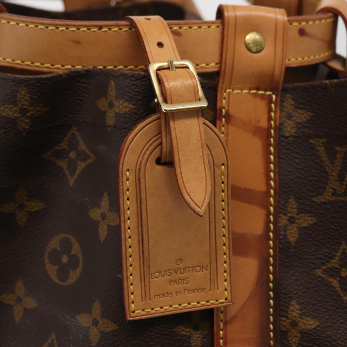 Louis Vuitton Randonnee Backpack Monogram Canvas Brown Canvas Shoulder Bag