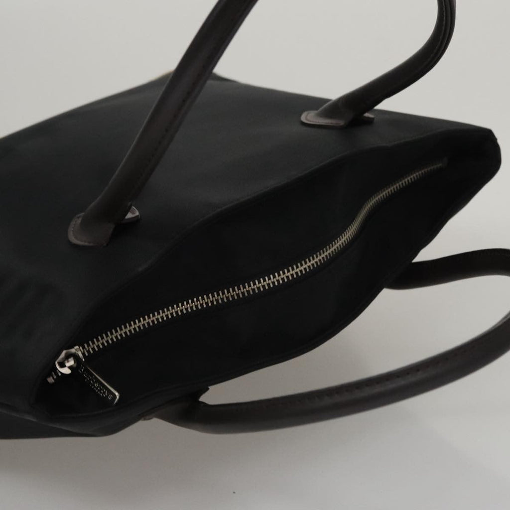 Burberry Blue Label Tote Bag Nylon Black Nylon Tote Bag