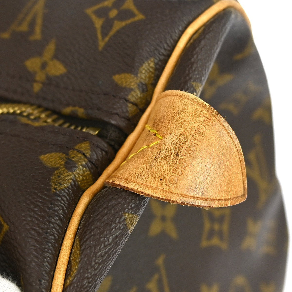 Louis Vuitton Keepall Bag Monogram Canvas Brown Canvas Travel Bag
