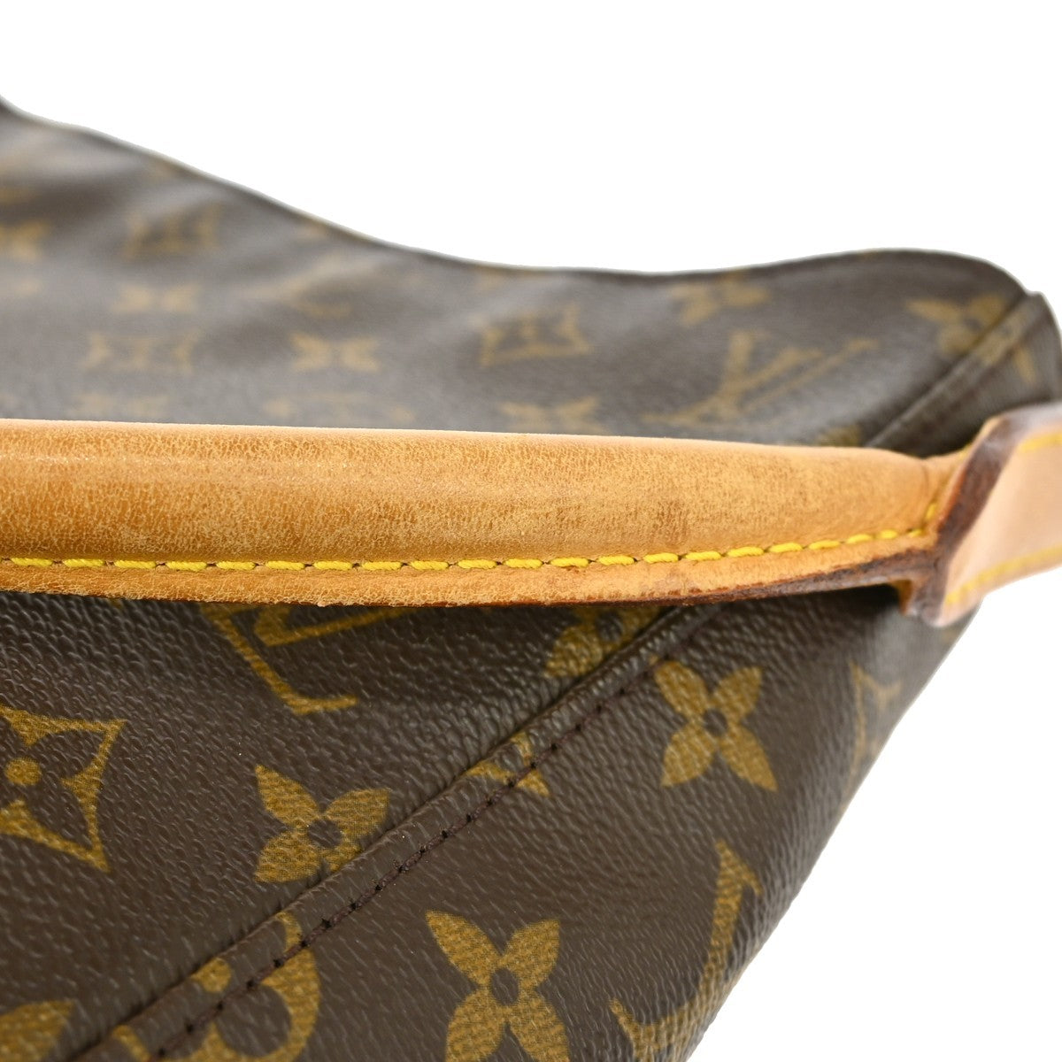 Louis Vuitton Monogram Looping Handbag Monogram Canvas Brown Canvas Shoulder Bag