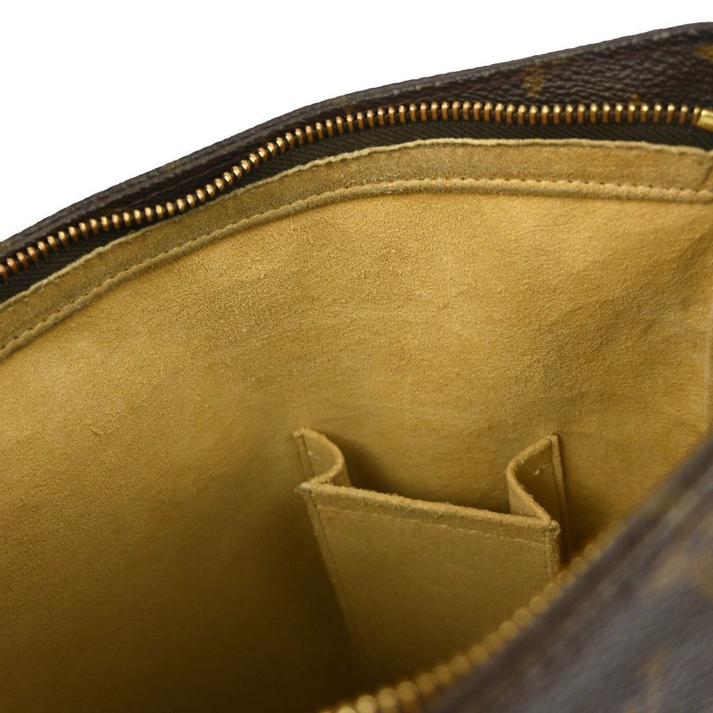 Louis Vuitton Monogram Looping Handbag Monogram Canvas Brown Canvas Shoulder Bag