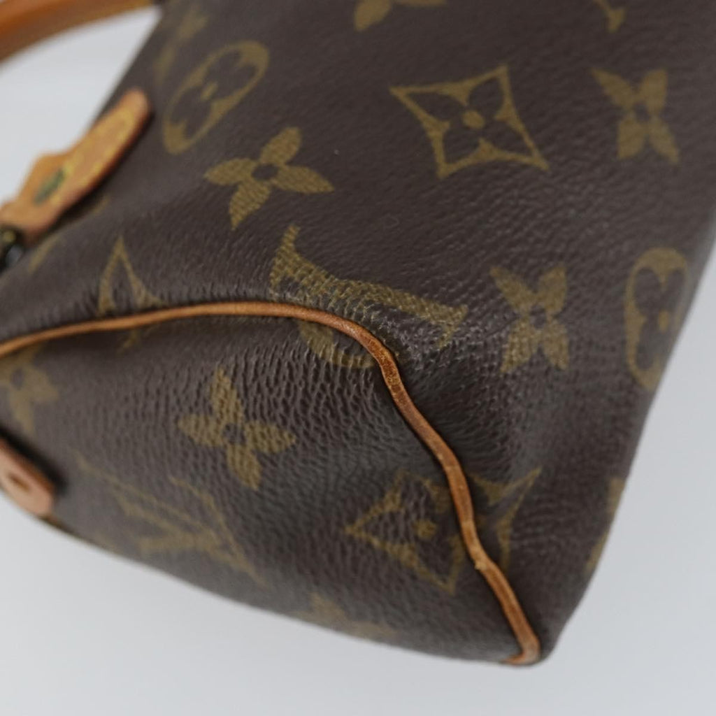 Louis Vuitton Speedy Mini Hl Handbag Monogram Canvas Brown Canvas Handbag