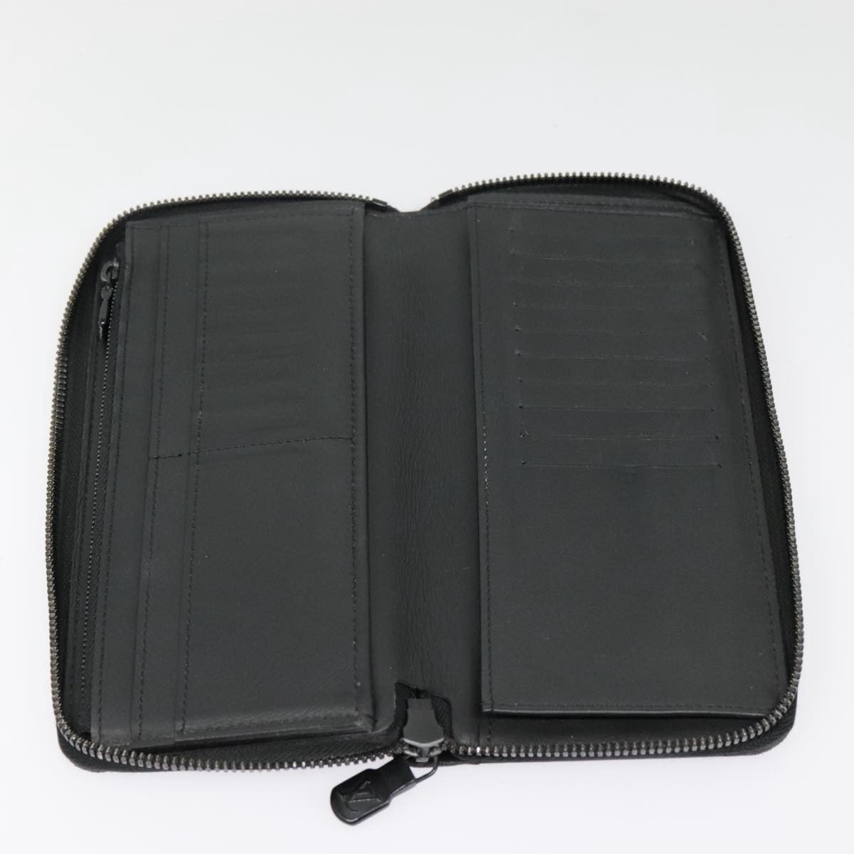 Louis Vuitton Zippy Wallet Vertical Monogram Shadow Leather Black Leather Wallets Accessory
