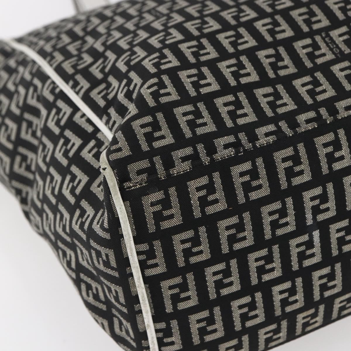 Fendi Zucca Tote Bag Canvas Black Canvas Tote Bag Bag