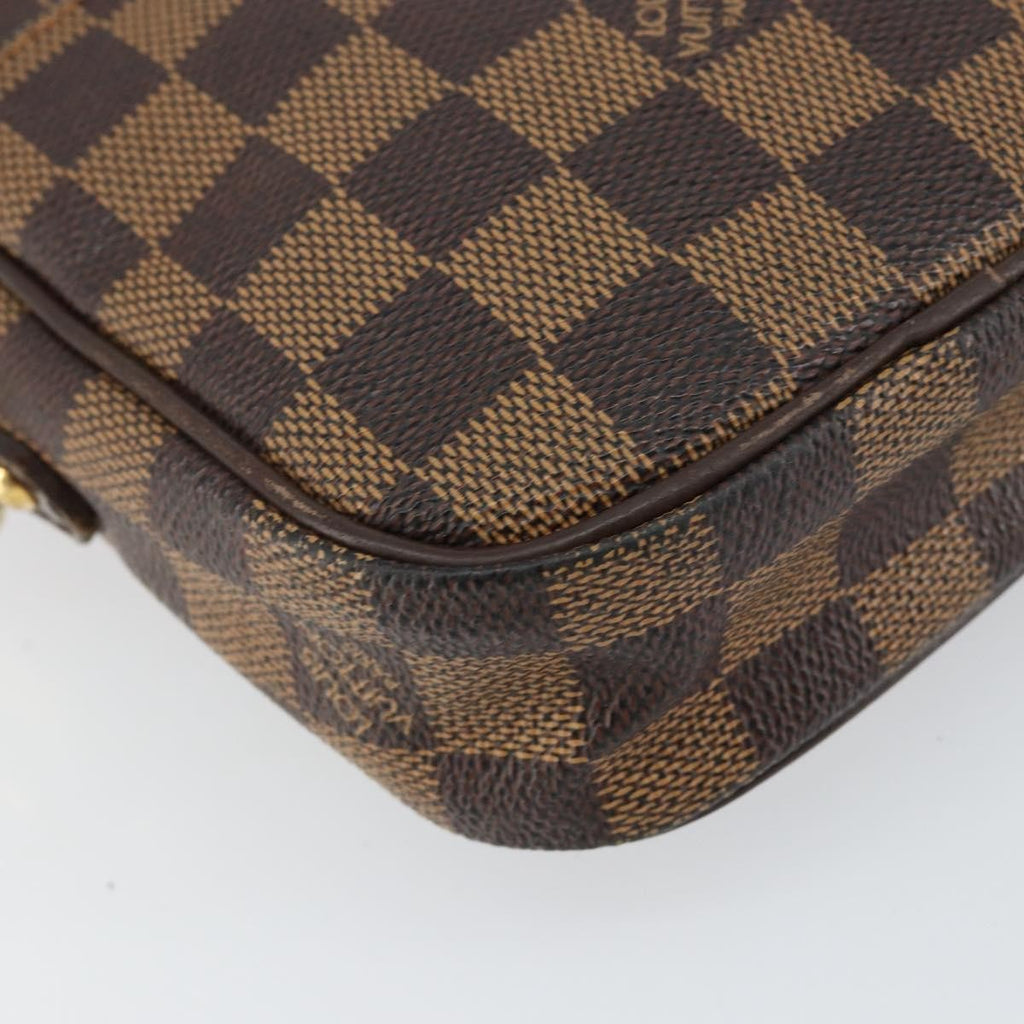 Louis Vuitton Rift Handbag Damier Brown Canvas Shoulder Bag