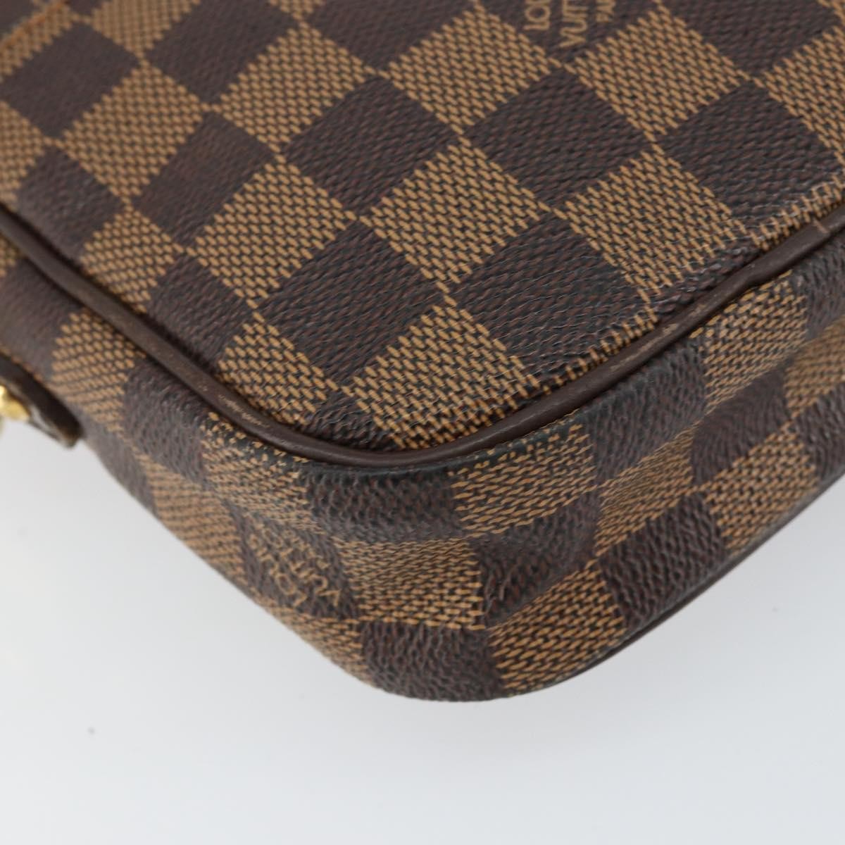 Louis Vuitton Rift Handbag Damier Brown Canvas Shoulder Bag