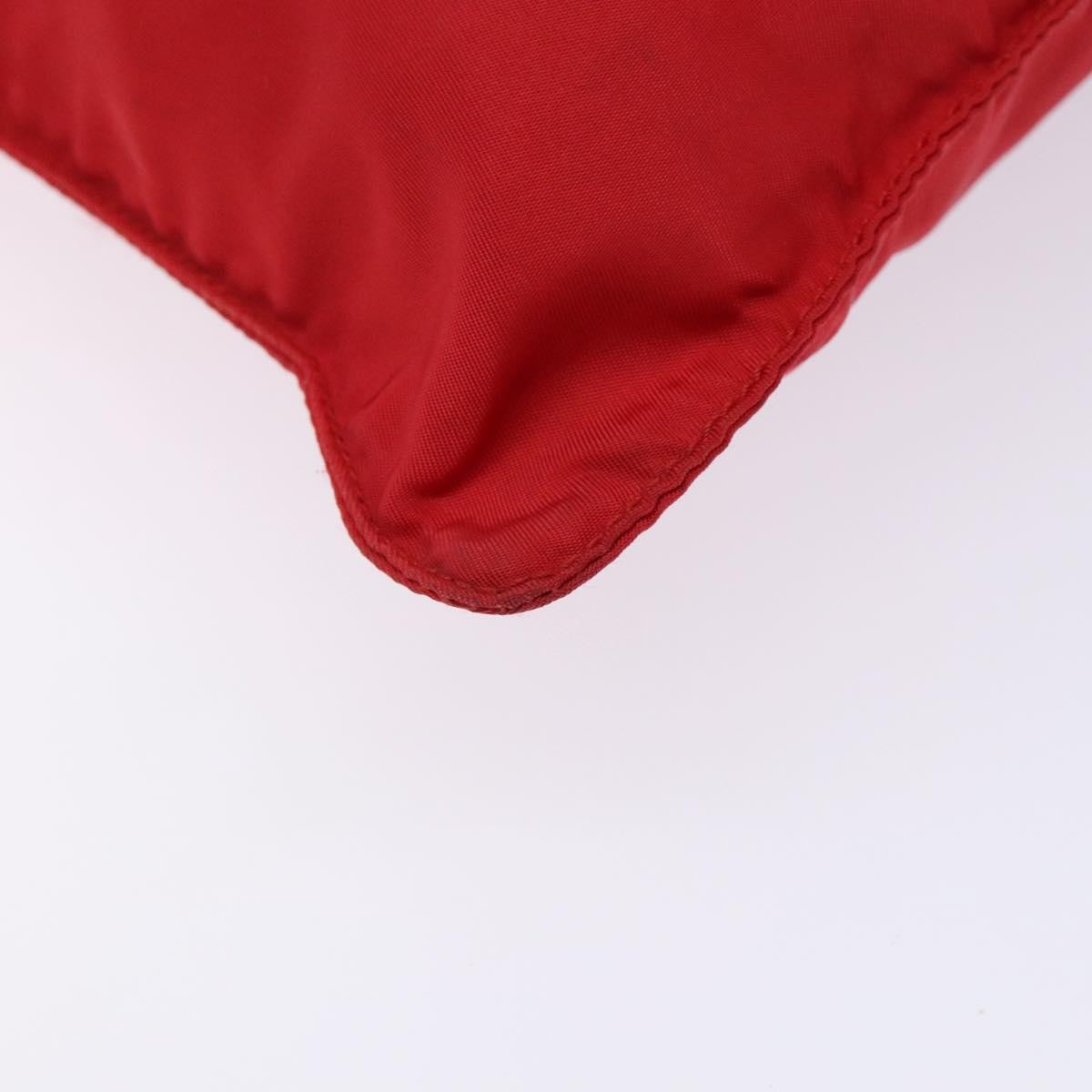 Prada Flat Messenger Bag Tessuto Red Nylon Bag