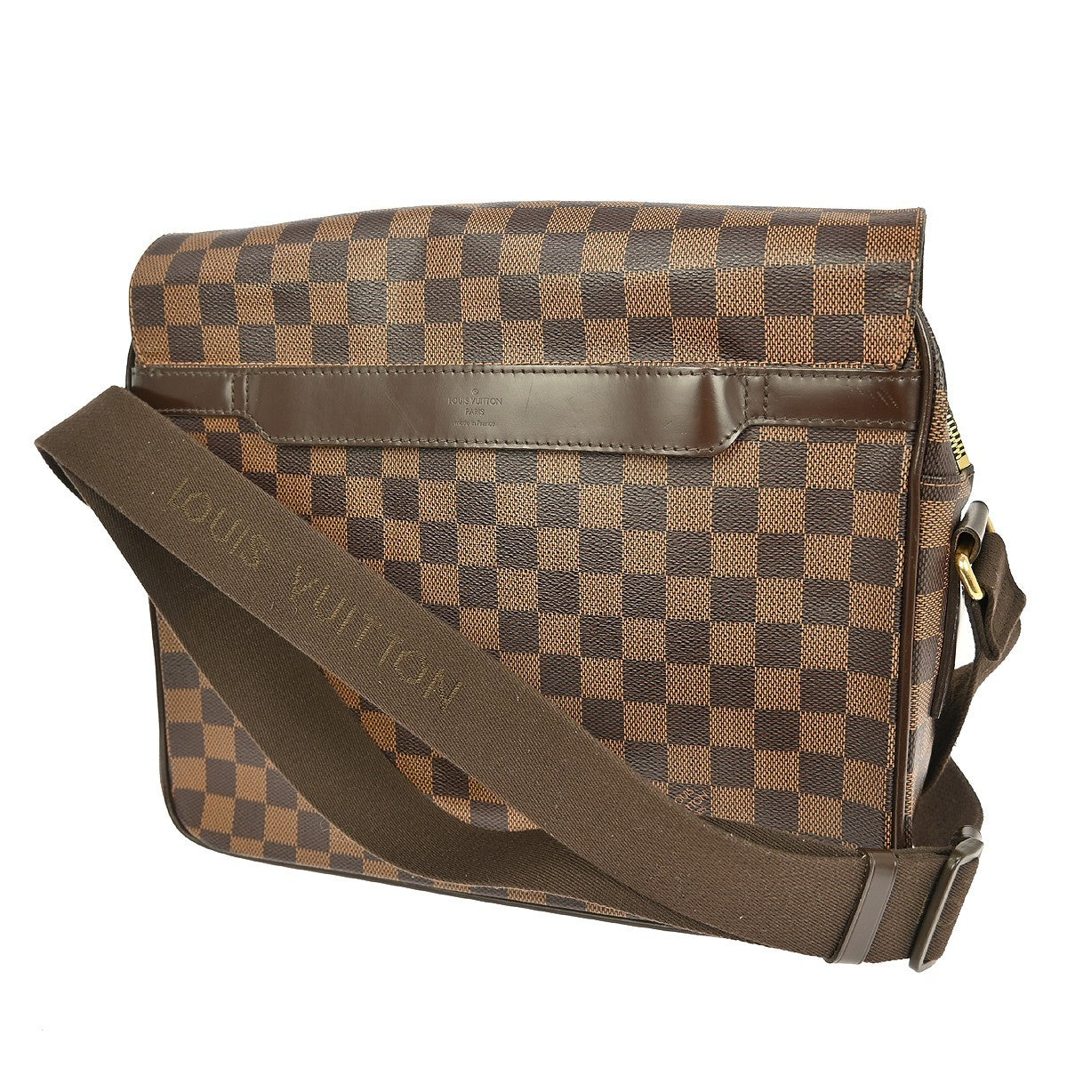 Louis Vuitton Shelton Messenger Bag Damier Brown Canvas Shoulder Bag