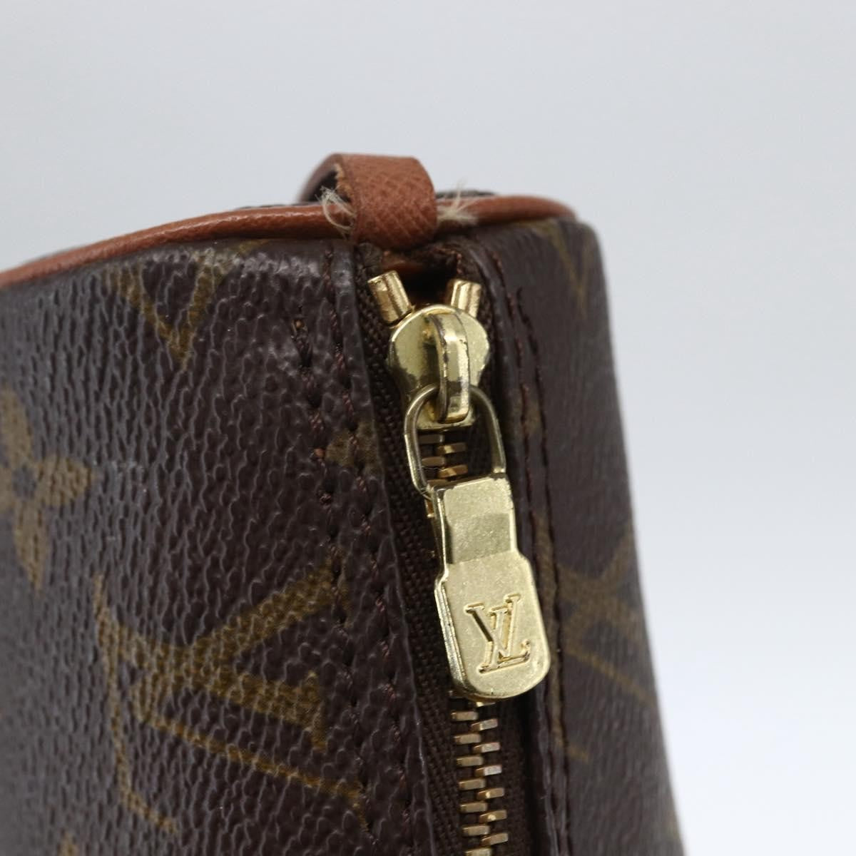 Louis Vuitton Papillon Pochette Monogram Canvas Brown Canvas Clutche & Pouche Bag