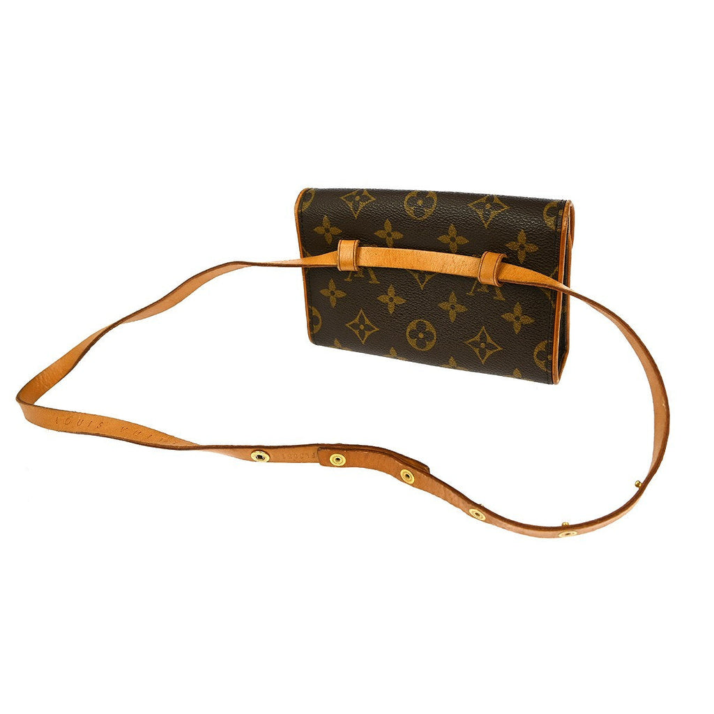 Louis Vuitton Florentine Waist Bag Monogram Canvas Brown Canvas Clutche & Pouche Bag