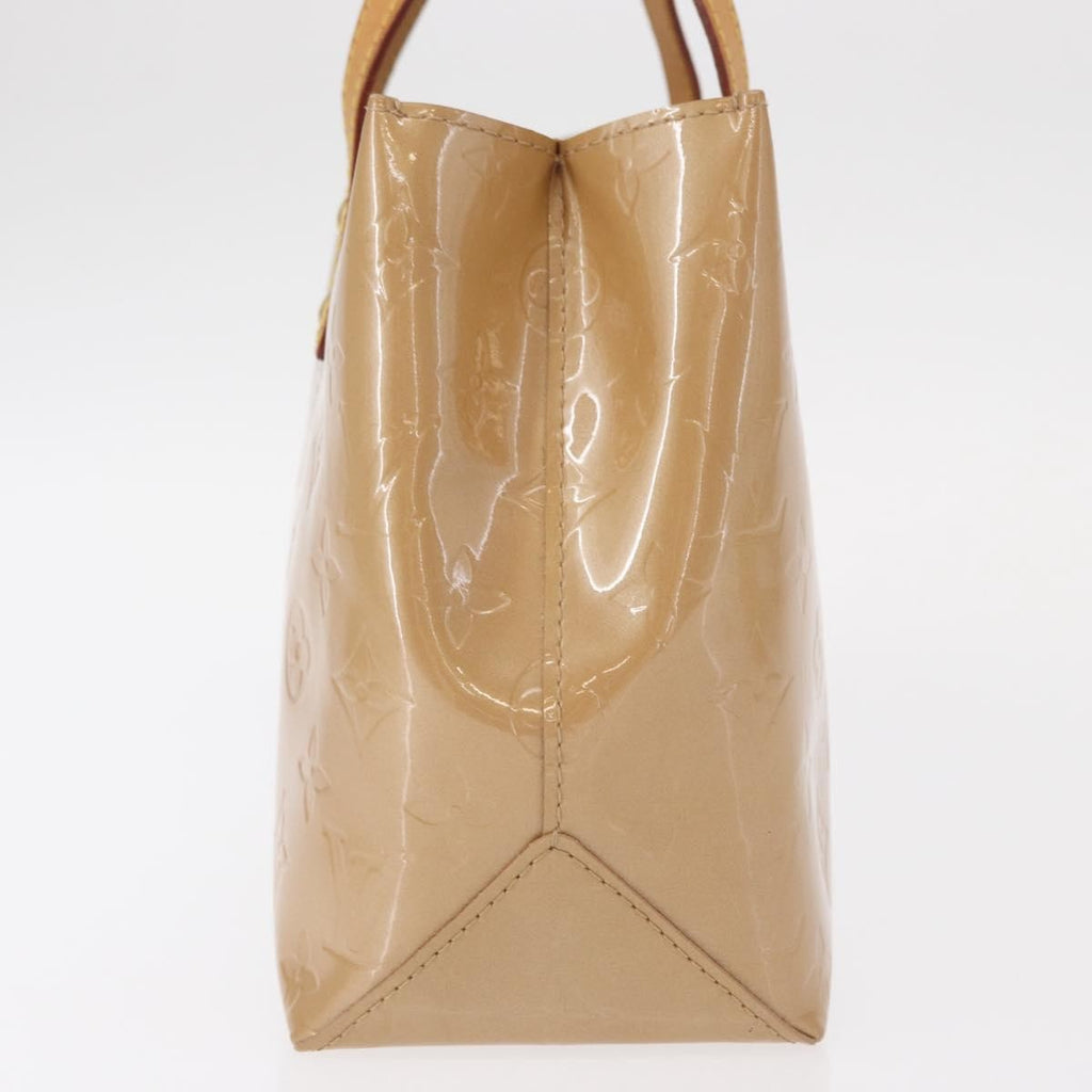 Louis Vuitton Reade Handbag Monogram Vernis Beige Patent_Leather Handbag