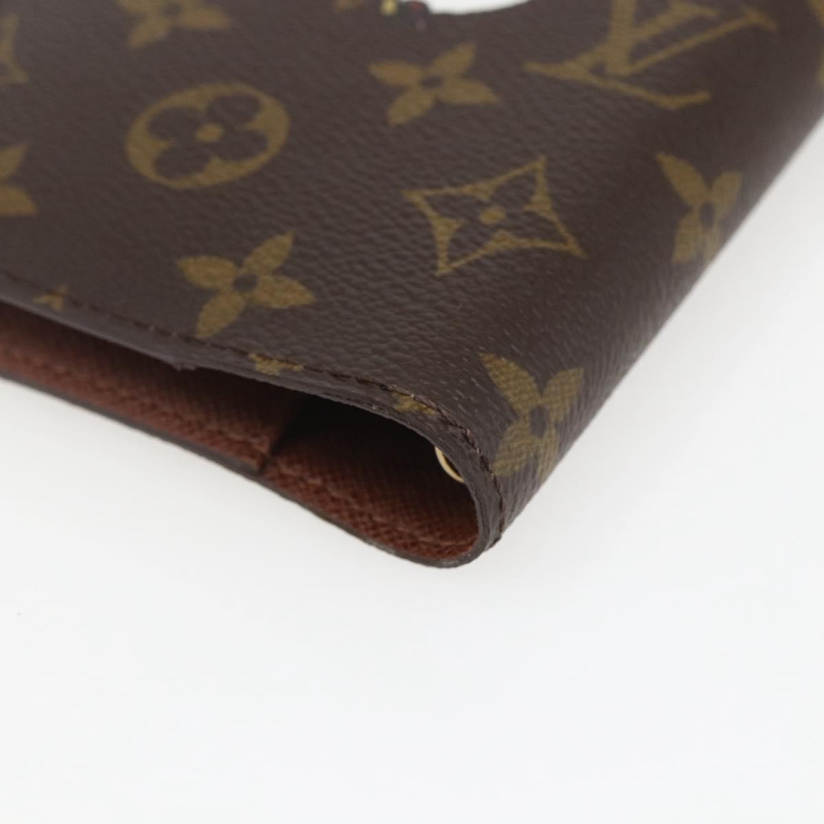 Louis Vuitton Agenda Cover Monogram Panda Brown Canvas Wallets Accessory