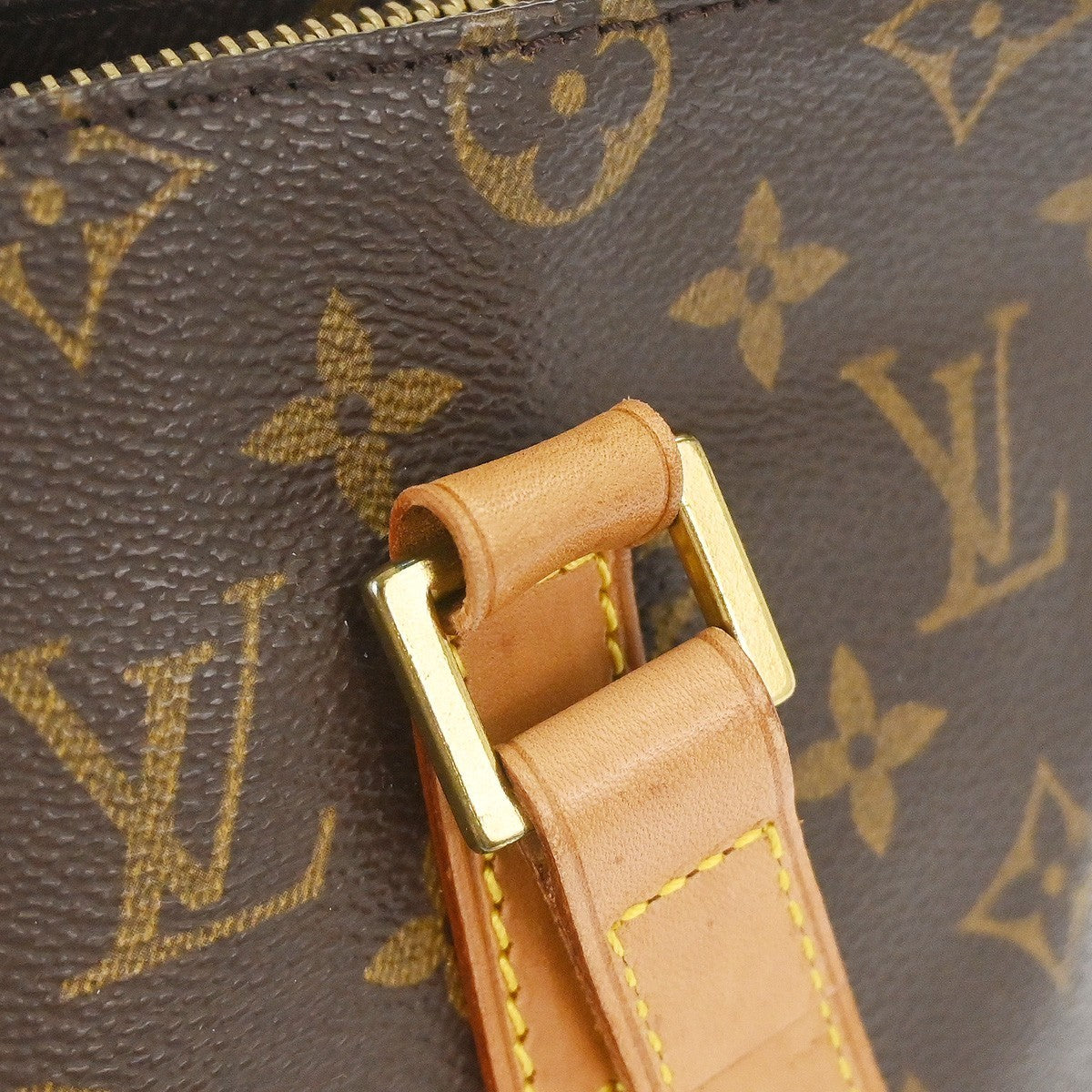 Louis Vuitton Cabas Piano Monogram Canvas Brown Canvas Tote Bag