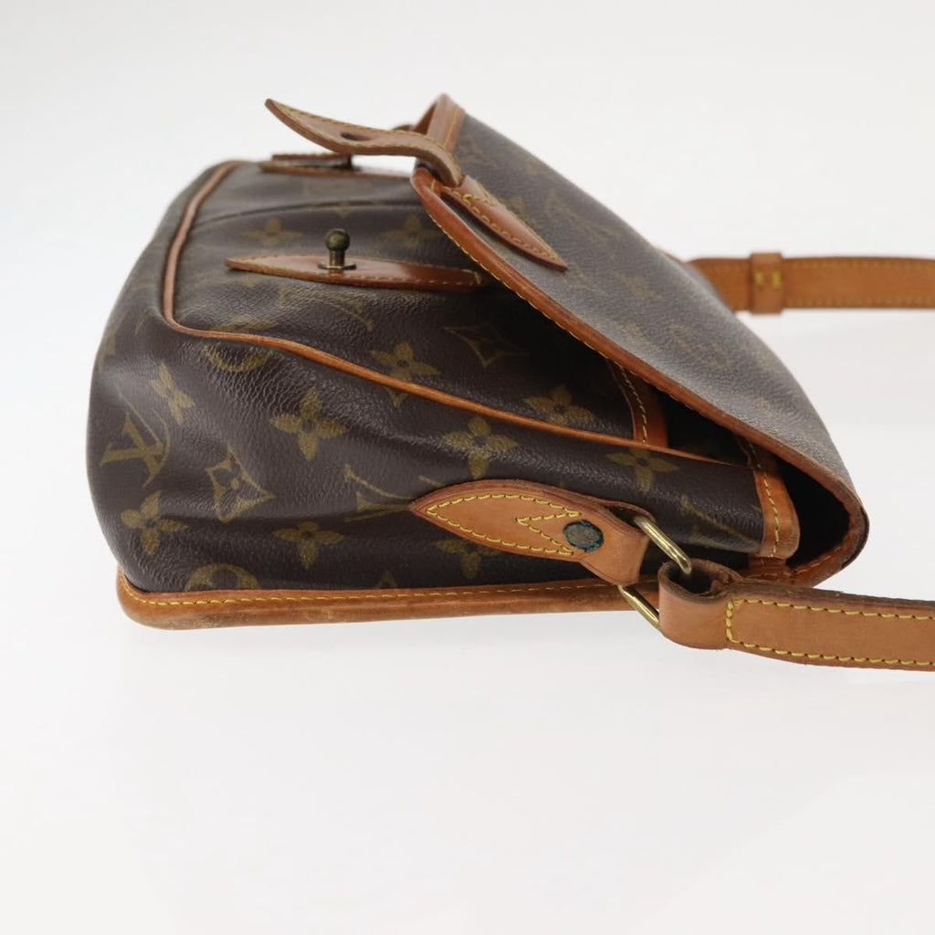 Louis Vuitton Sac Gibeciere Messenger Bag Monogram Canvas Brown Canvas Bag
