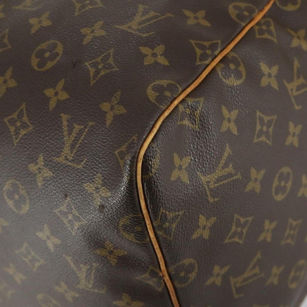 Louis Vuitton Keepall Bag Monogram Canvas Brown Canvas Travel Bag