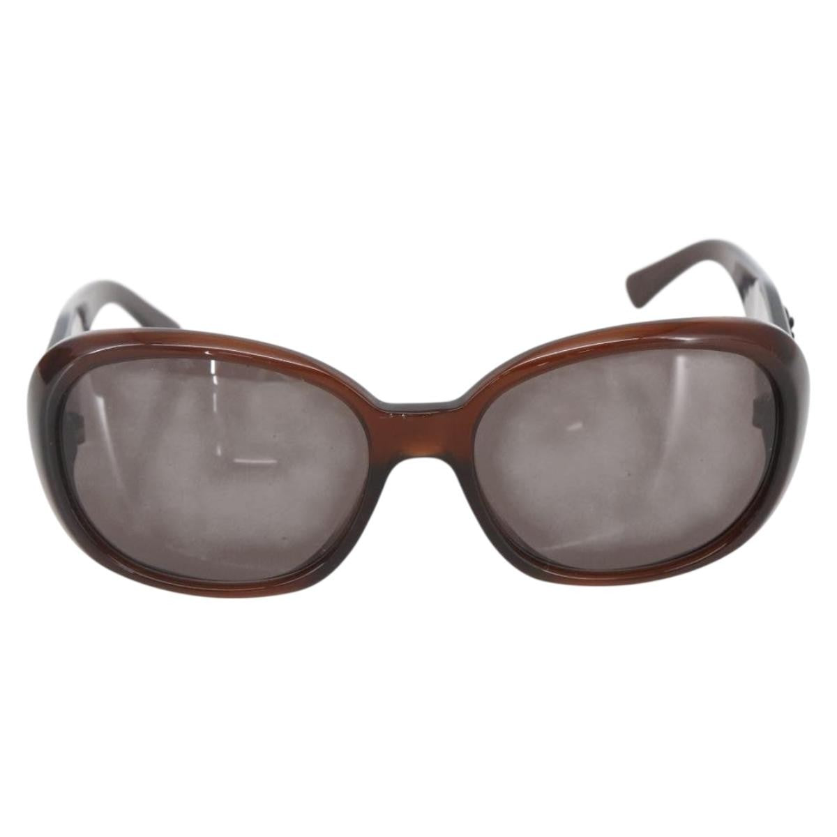 Chanel Camélia Sunglasses Plastic Brown Plastic Sunglasse Accessory
