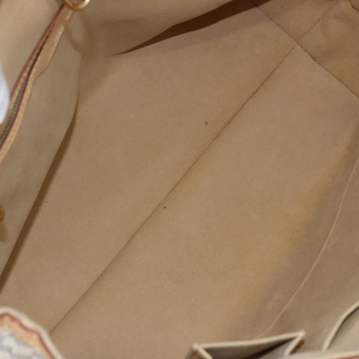 Louis Vuitton Hampstead Handbag Damier White Canvas Tote Bag