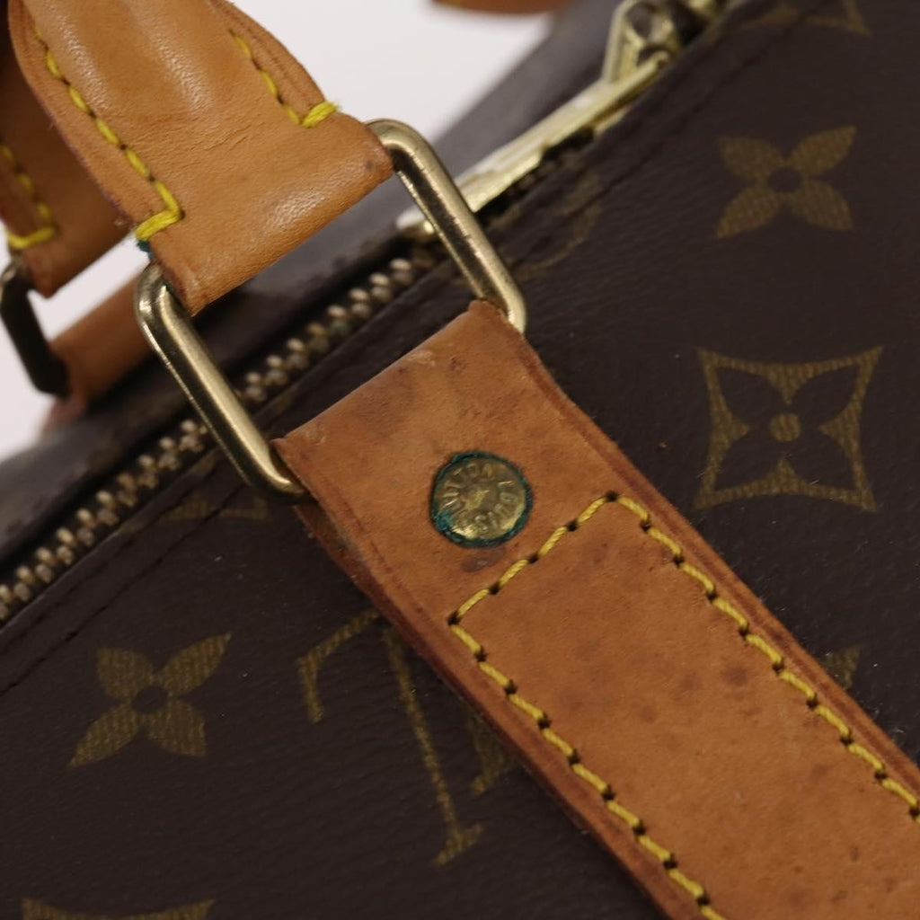 Louis Vuitton Keepall Bag Monogram Canvas Brown Canvas Travel Bag