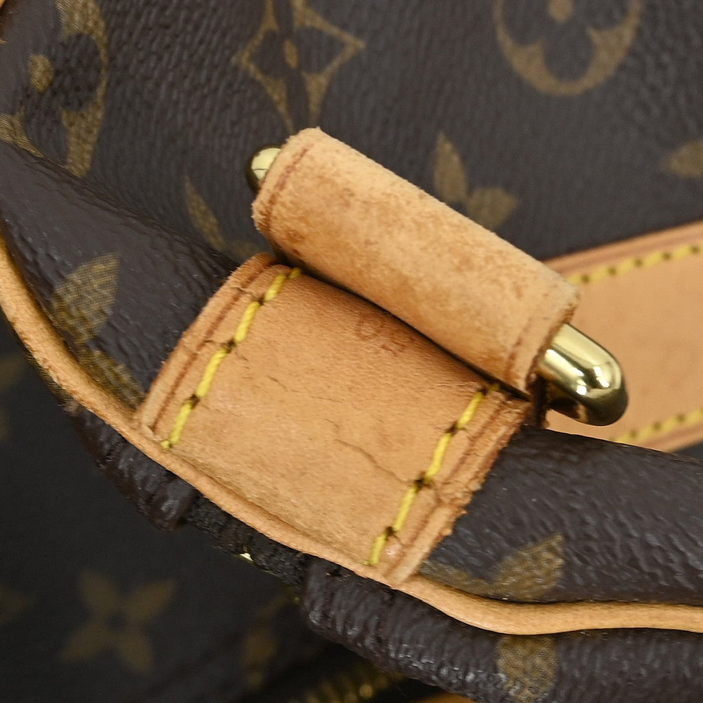 Louis Vuitton Keepall Bandouliere Bag Monogram Canvas Brown Canvas Travel Bag