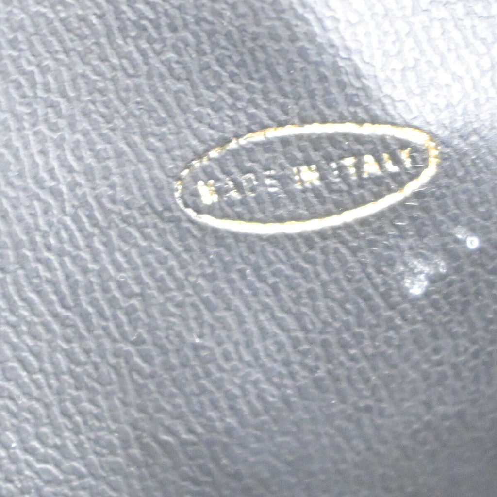 Chanel Vanity Pouch Leather Black Leather Bag